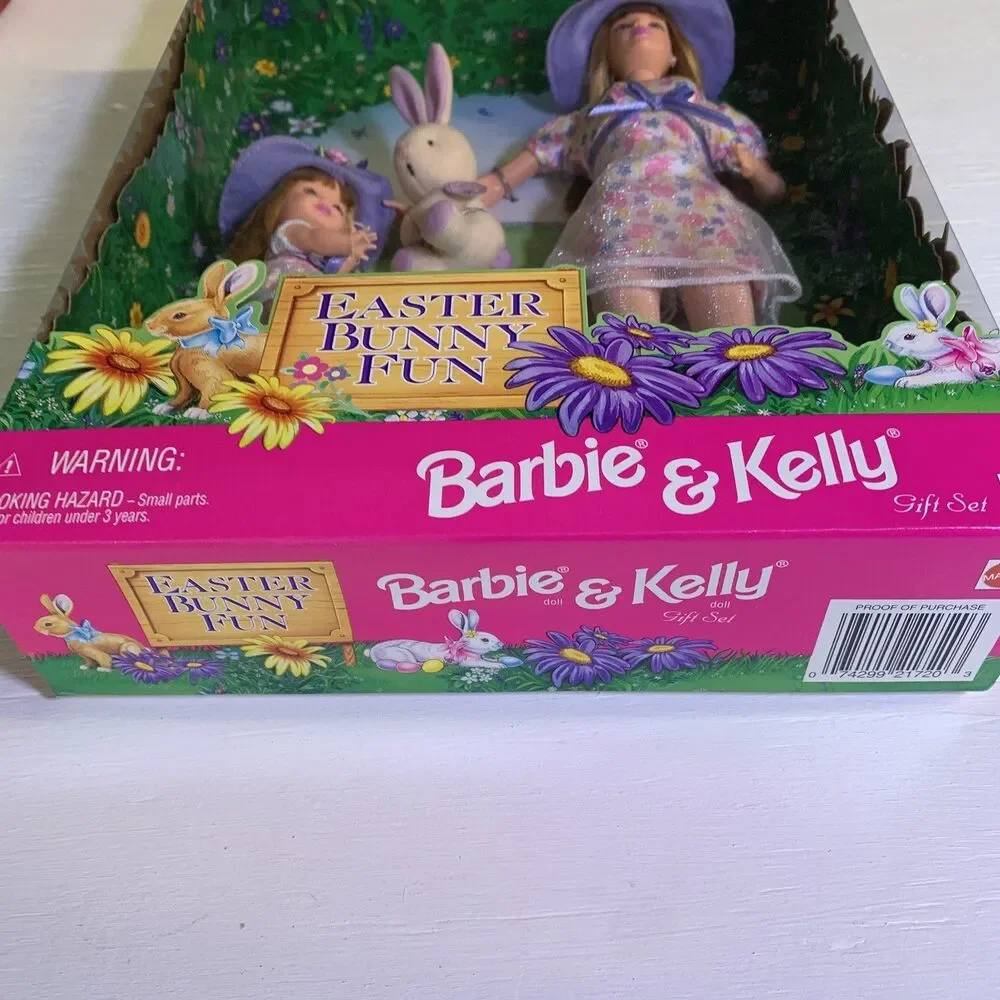 Vintage Barbie 1990’s Easter Bunny Fun Barbie & Kelly